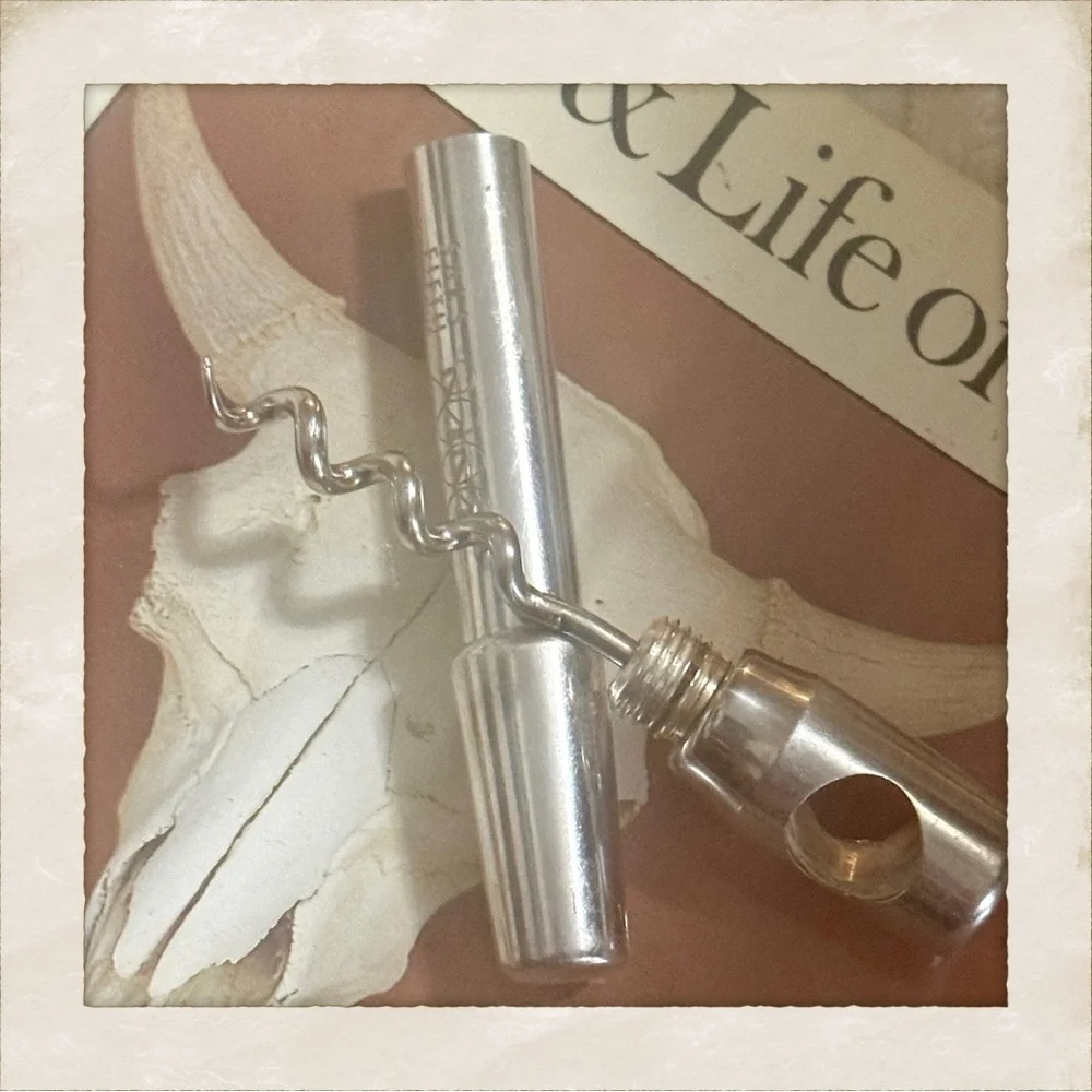 Limited Edition Saks Fifth Avenue Reed & Barton Silver Wine Key, Corkscrew, Rare
